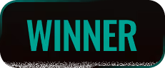 TOKEN2049 Winner badge in teal and black colors, Singapore event